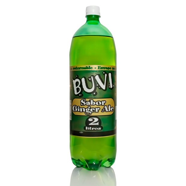 Bebida BUVI Ginger Ale 2 litros